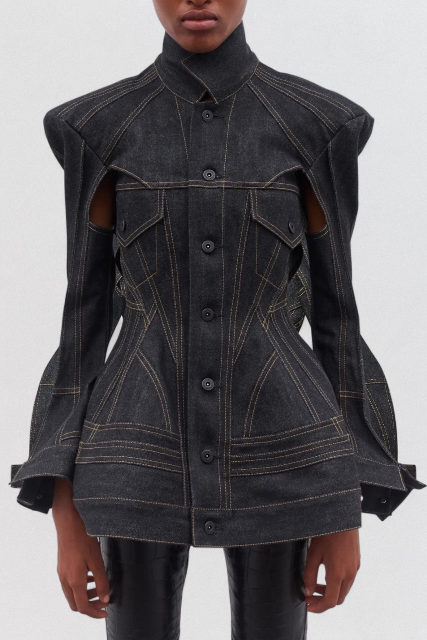 Structured Denim Jacket