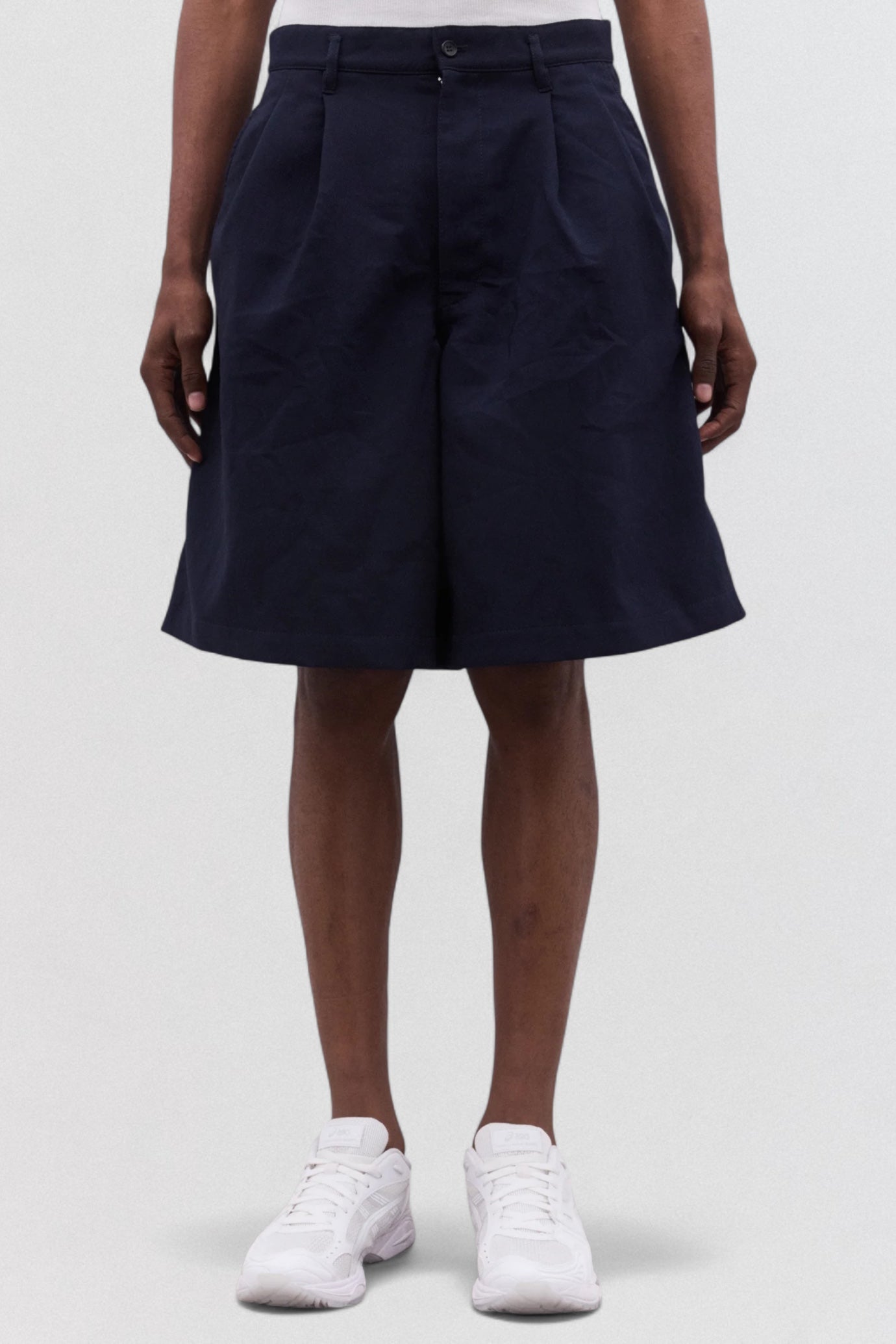 Pleated Shorts