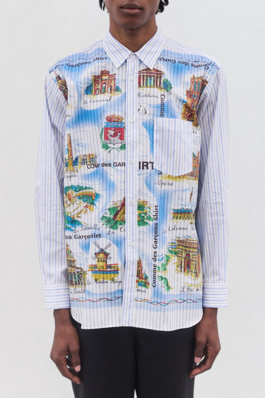 Striped Landmark Shirt