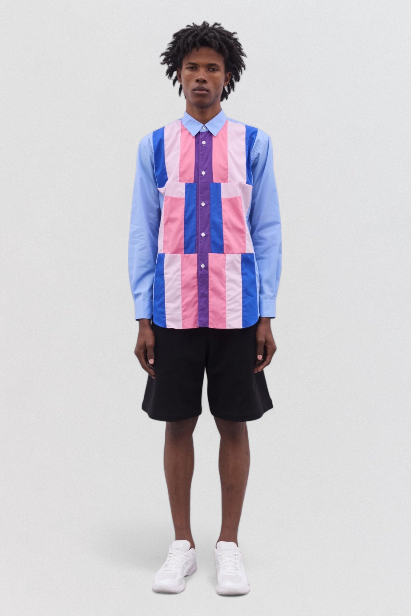 Colourblock Panel Shirt