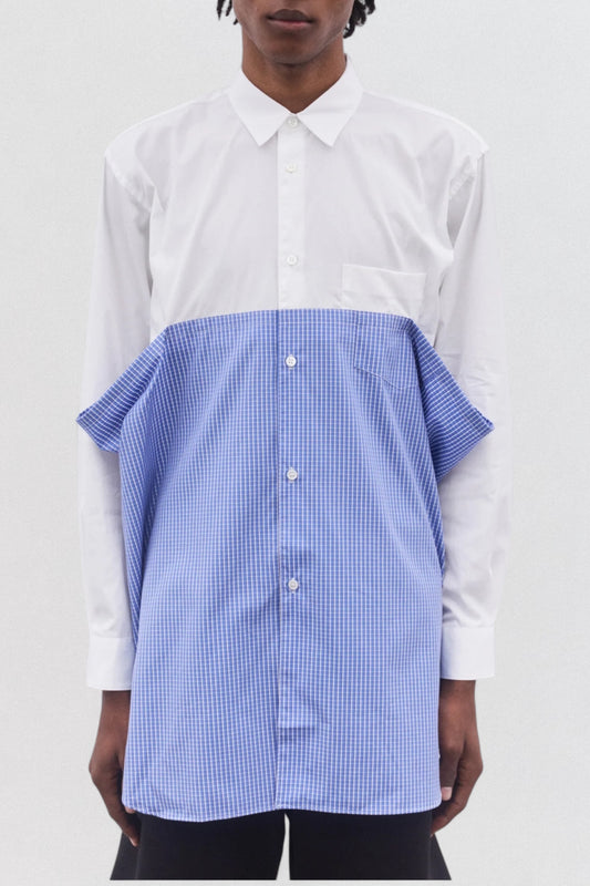 Gingham Panel Shirt