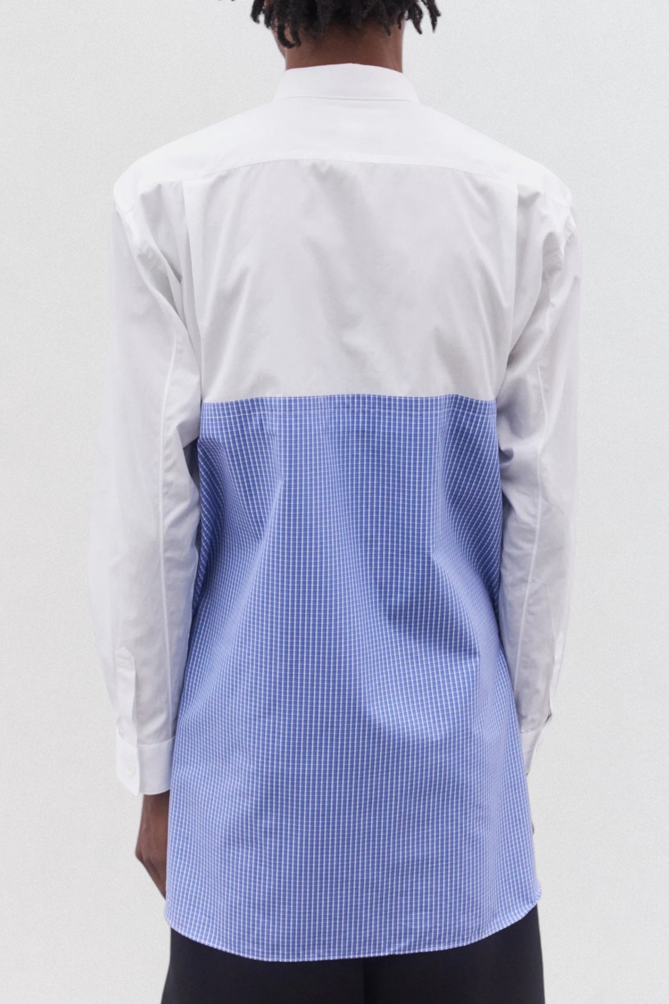Gingham Panel Shirt
