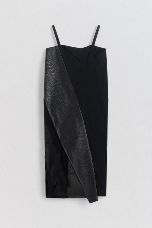 Panelled Slip Dress