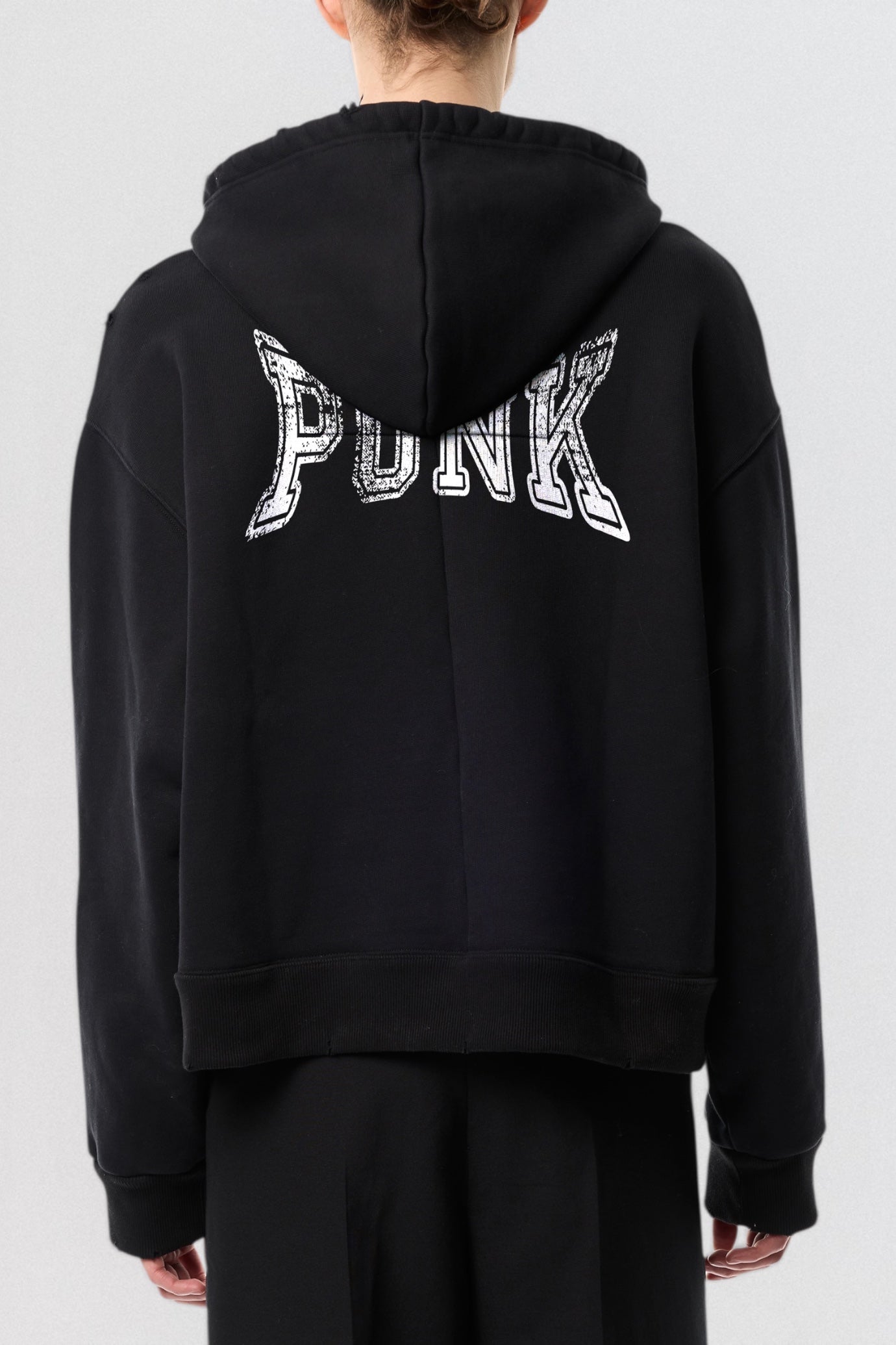 Punk Hoodie Knit