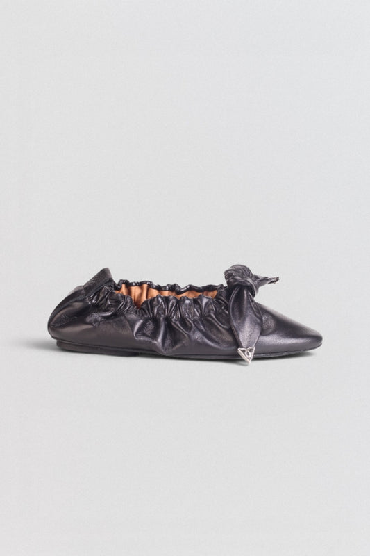 AJ1454 Soft Leather Ballet Flats