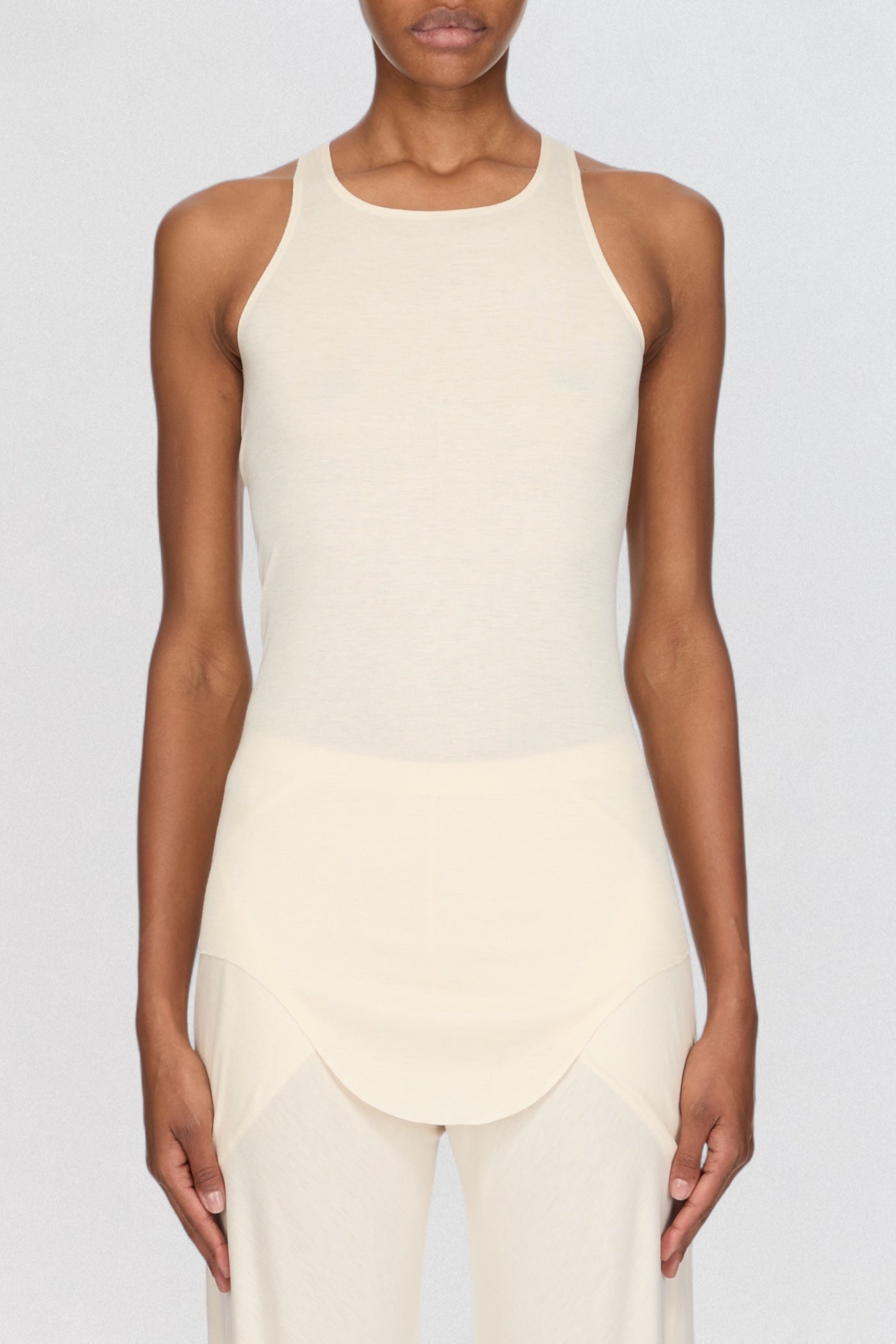 Knit Top Basic Tank