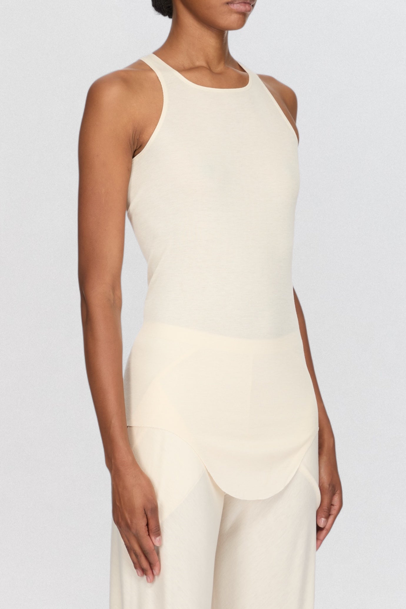 Knit Top Basic Tank