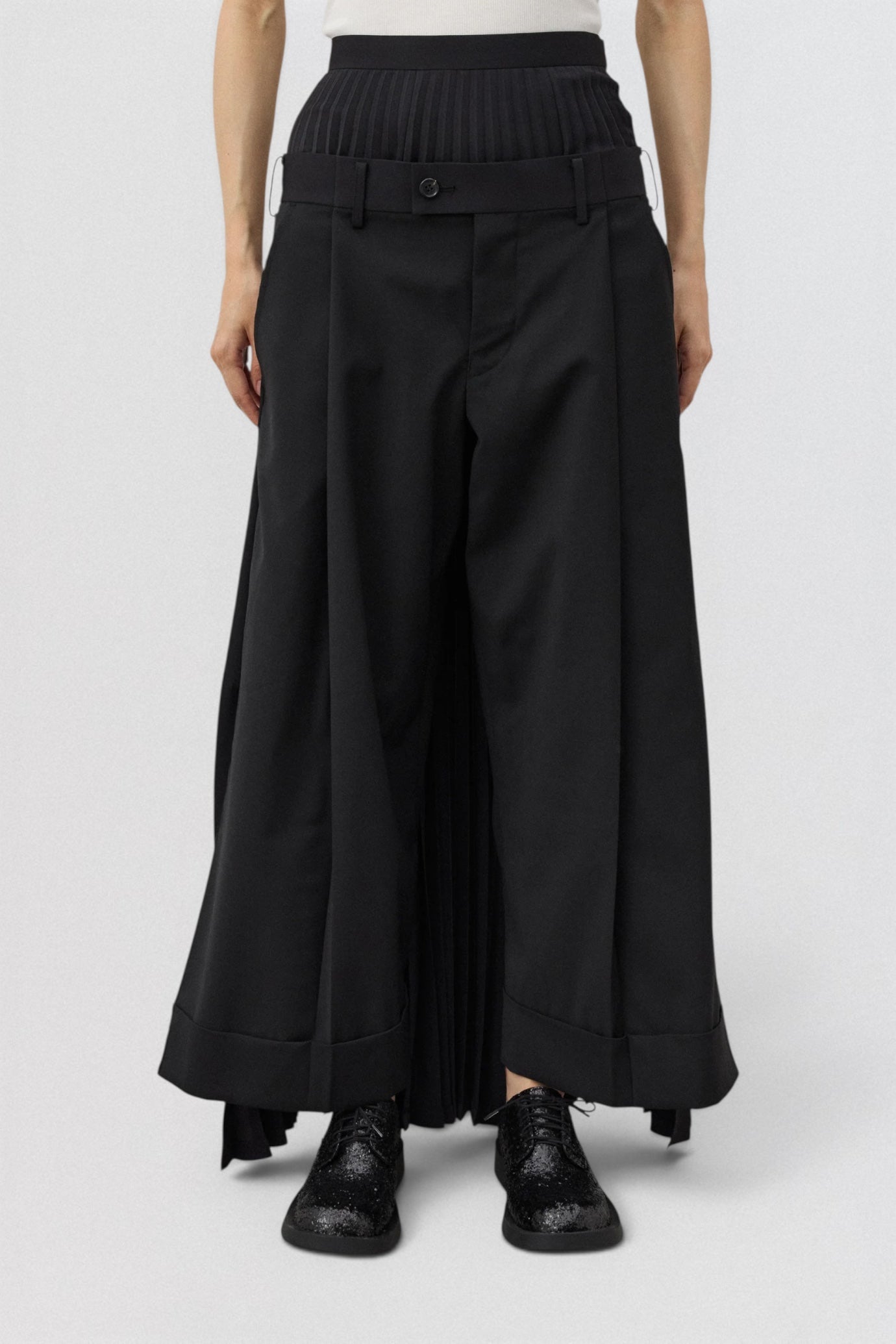 Pleated Trousers