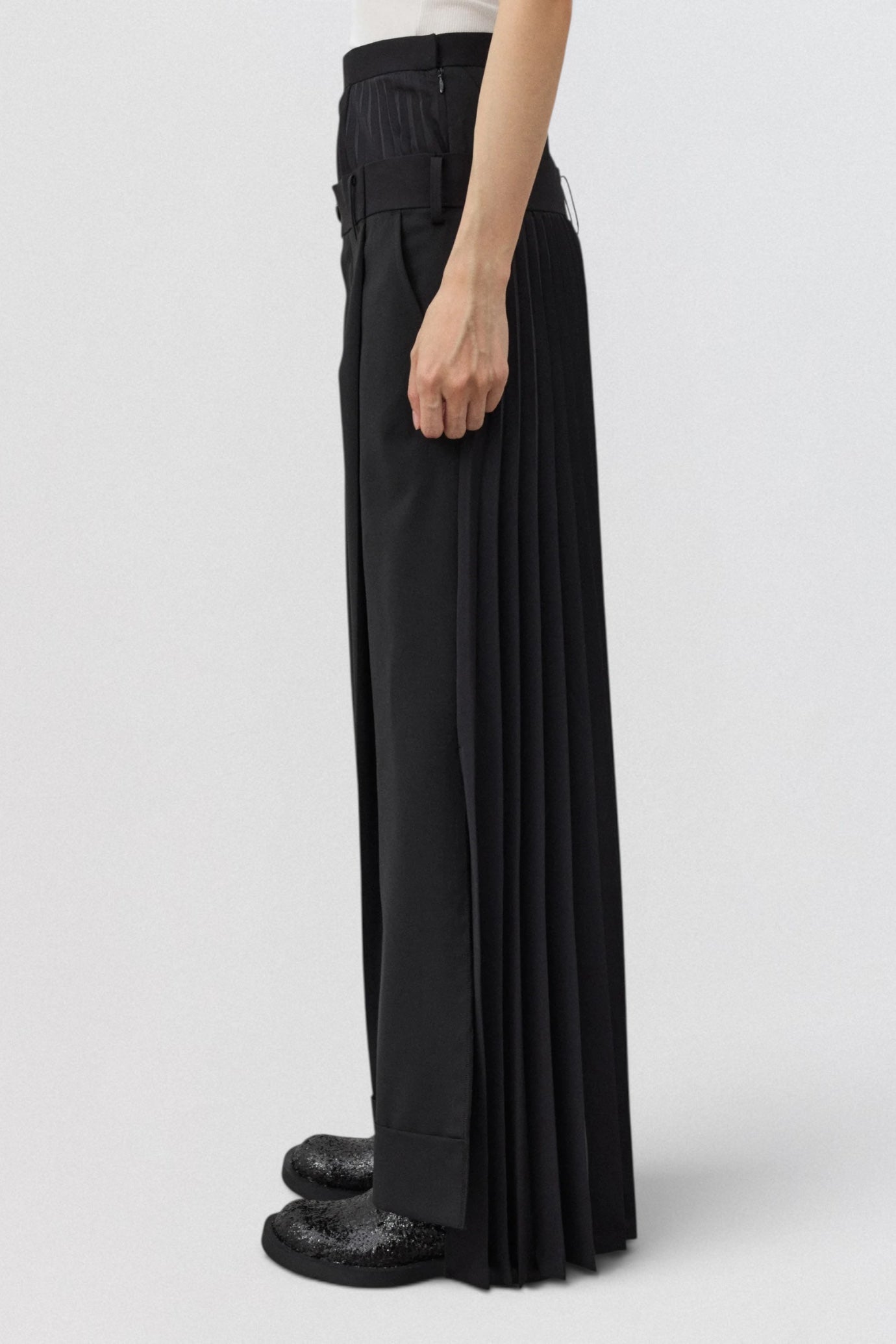 Pleated Trousers