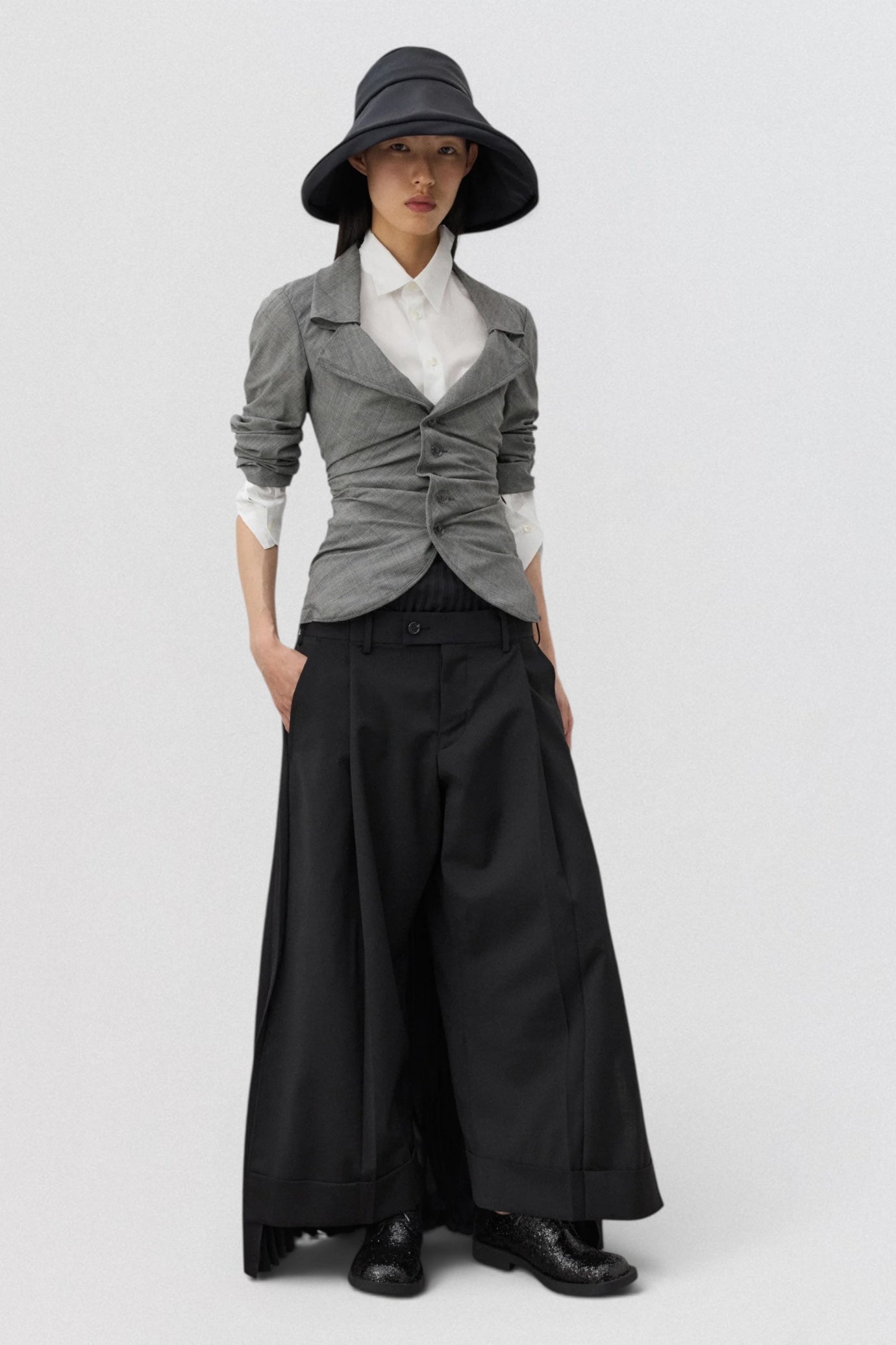 Pleated Trousers