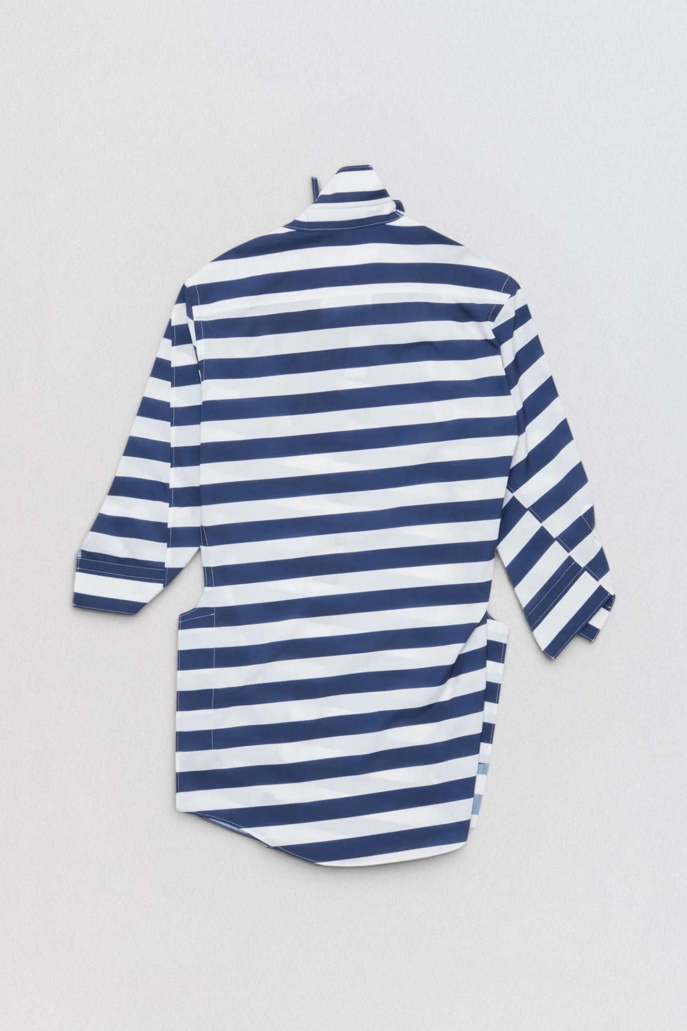 Asymmetric Striped Shirt