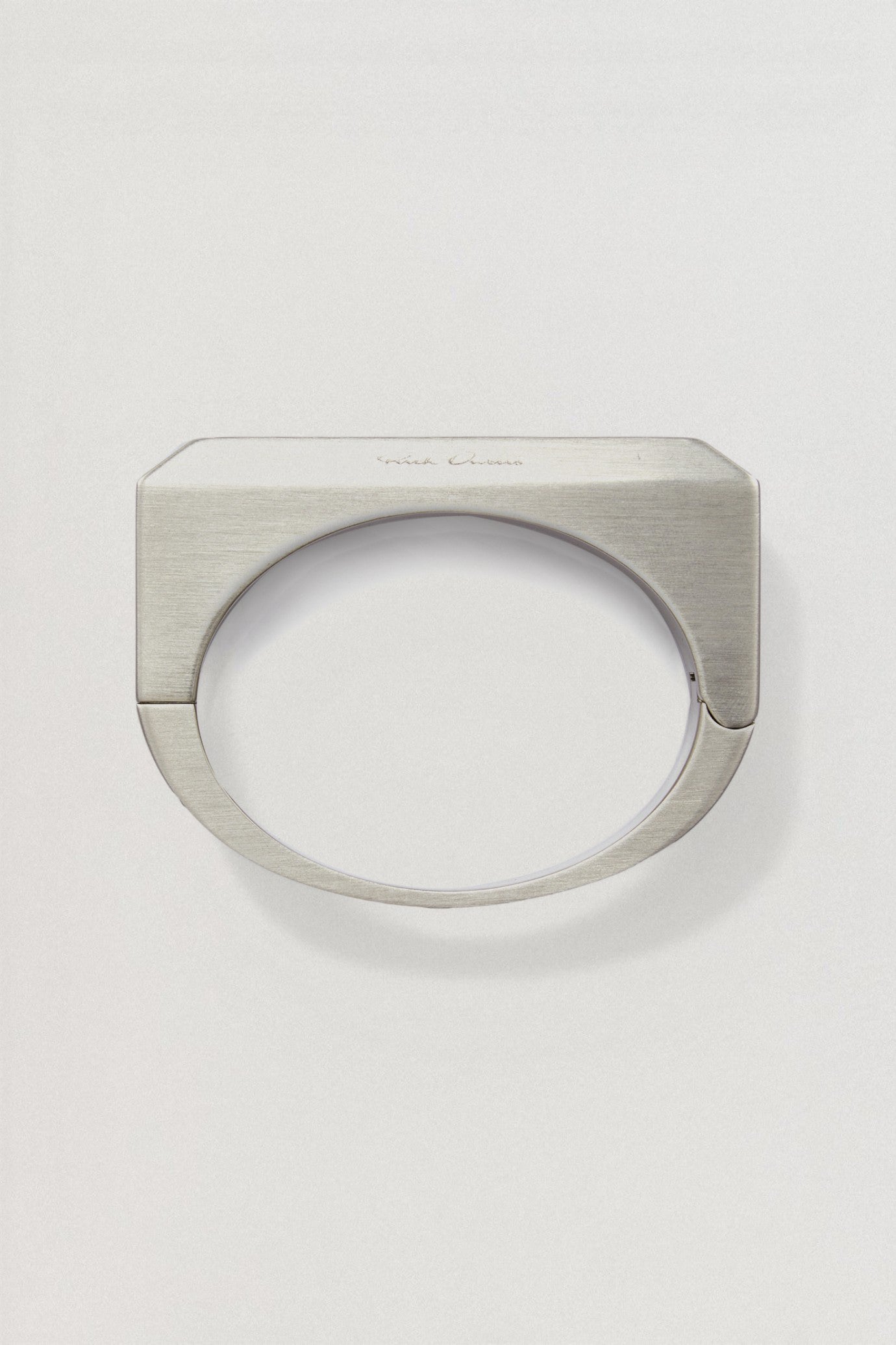 Beveled Bangle Bracelet