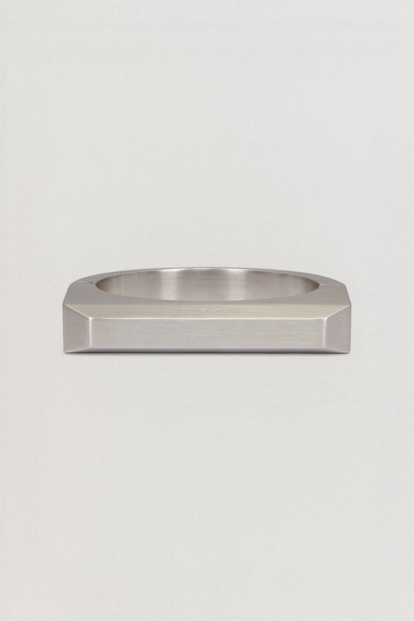 Beveled Bangle Bracelet