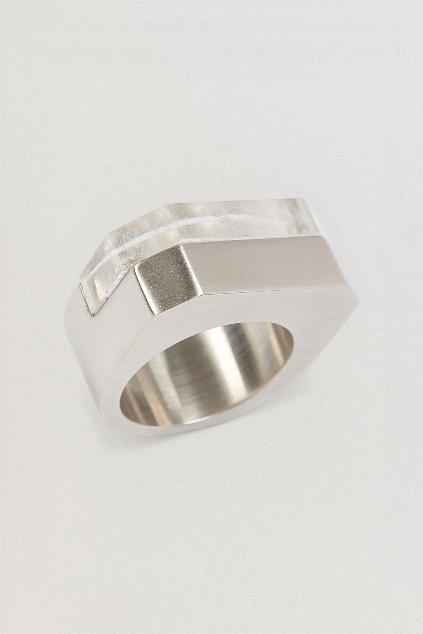 Double Crystal Hollywood Ring