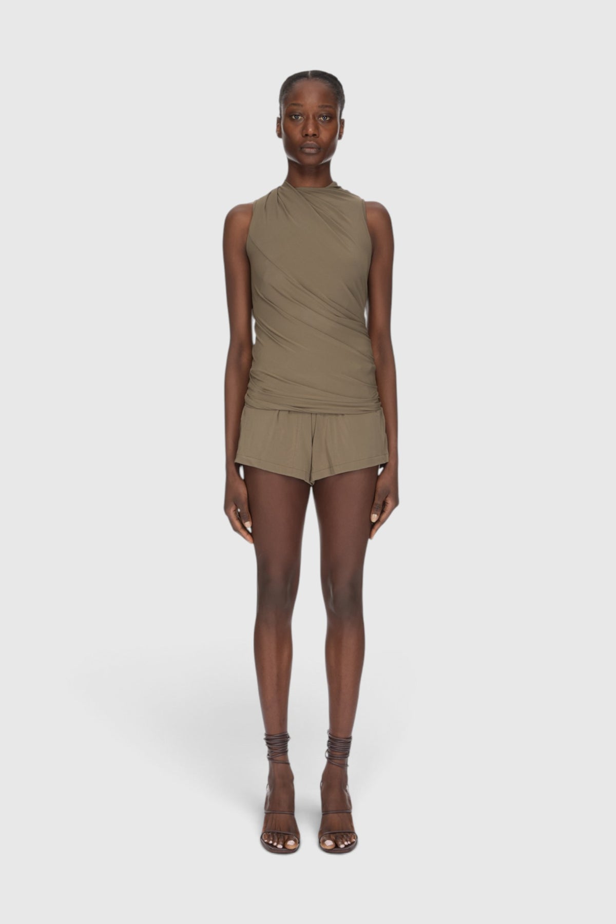 Luna Top Taupe