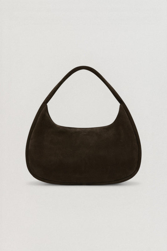 Suede Large Bon Bon Bag