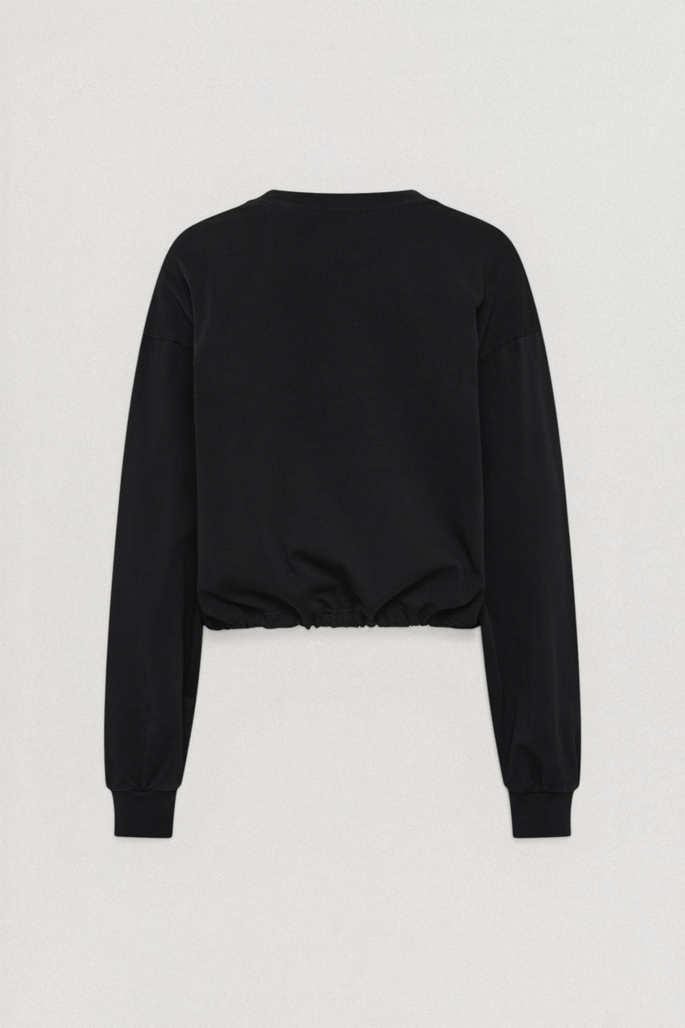 Drawstring Long Sleeve Top