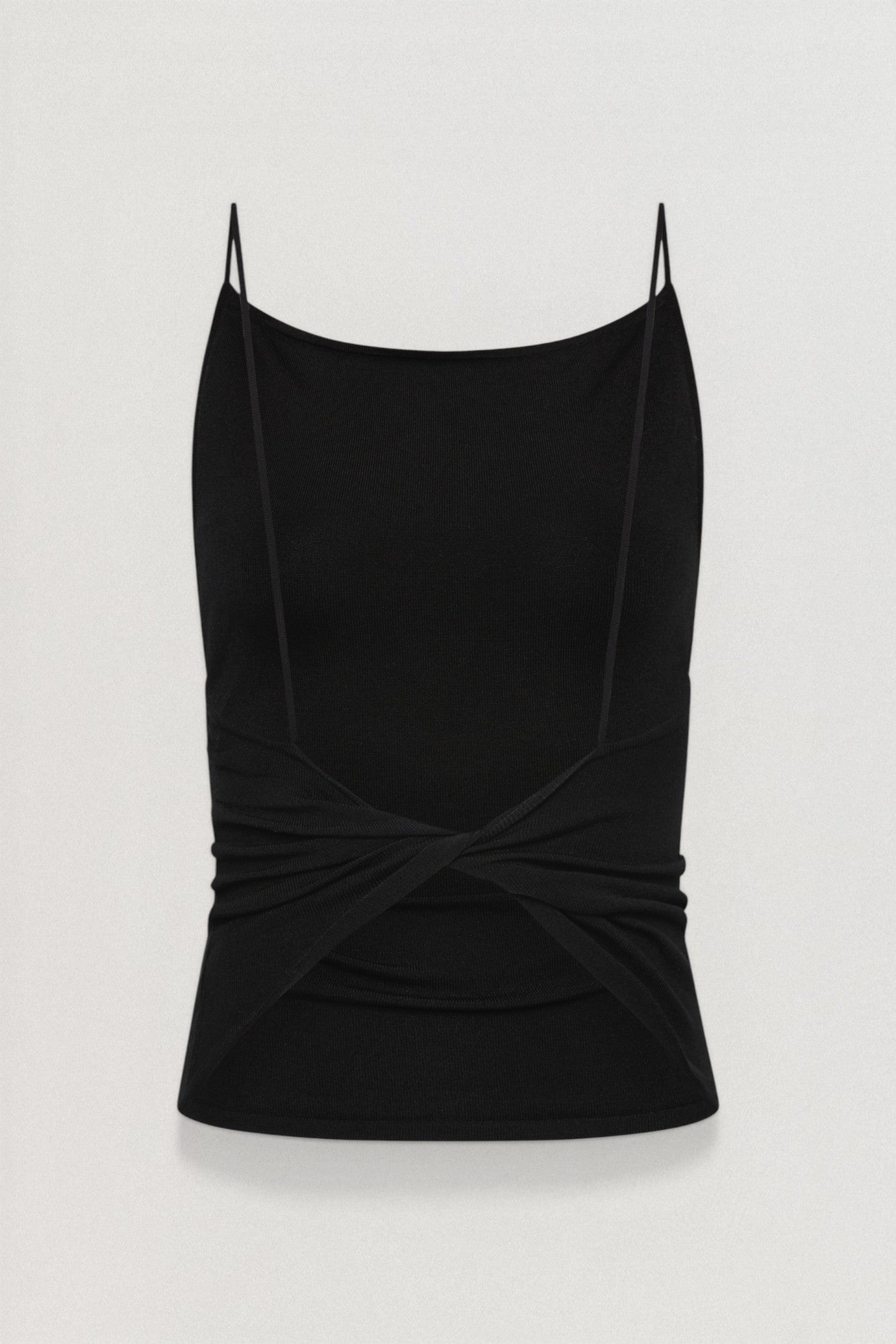 Twist Back Knit Top