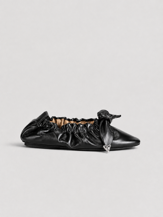 AJ1454 Soft Leather Ballet Flats