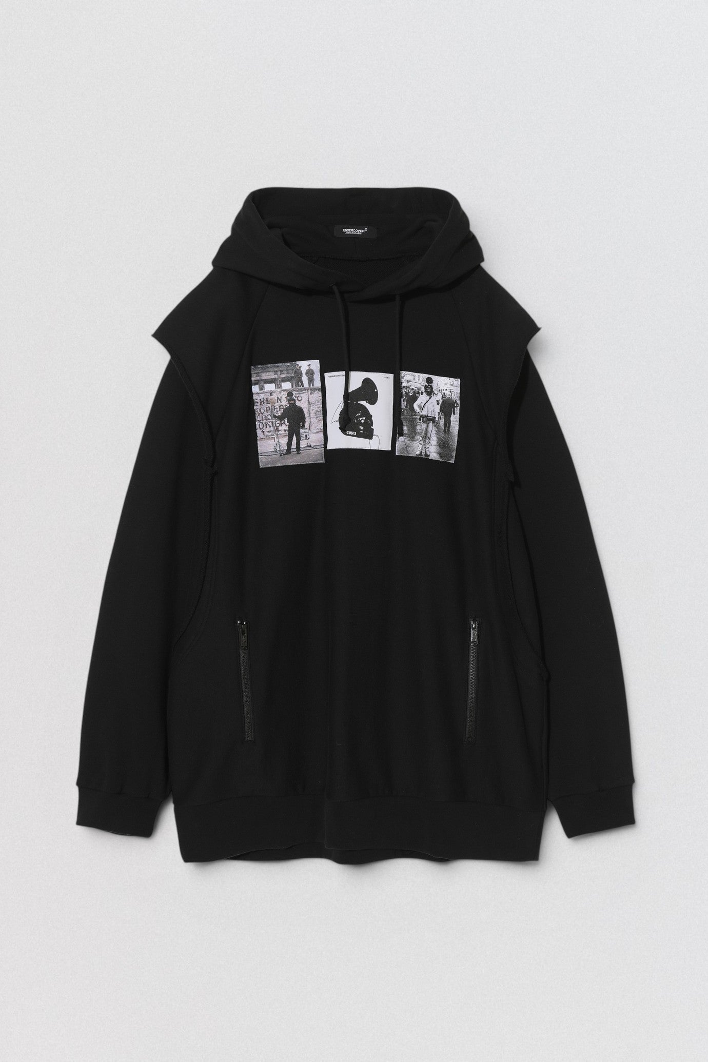 Layered Graphic Hoodie