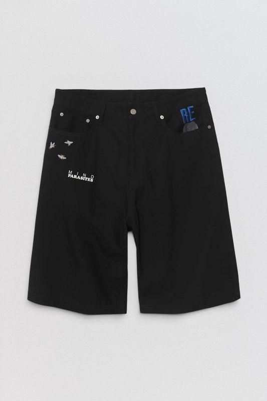 Embroidered Shorts