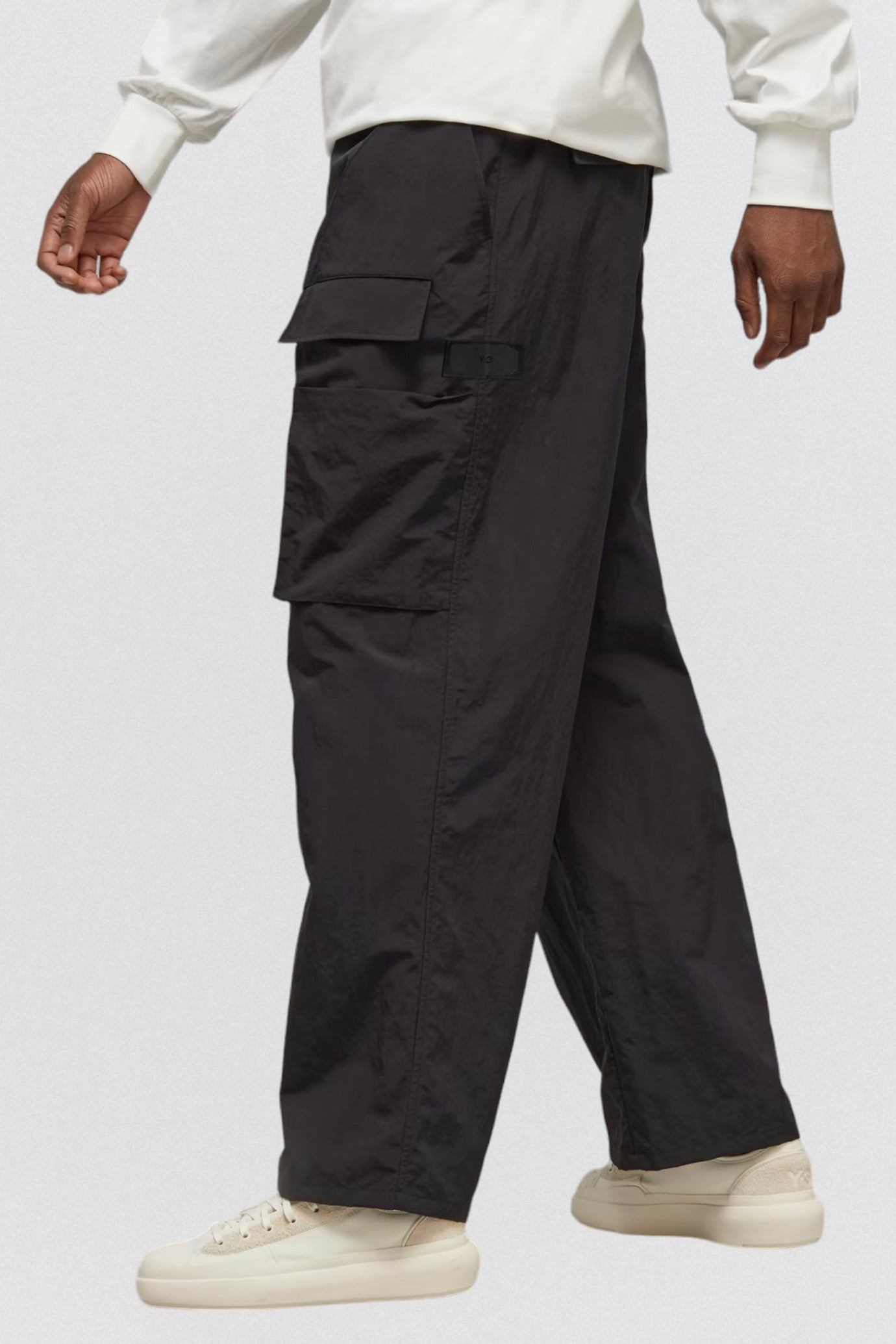 Crinkle Nylon Pants