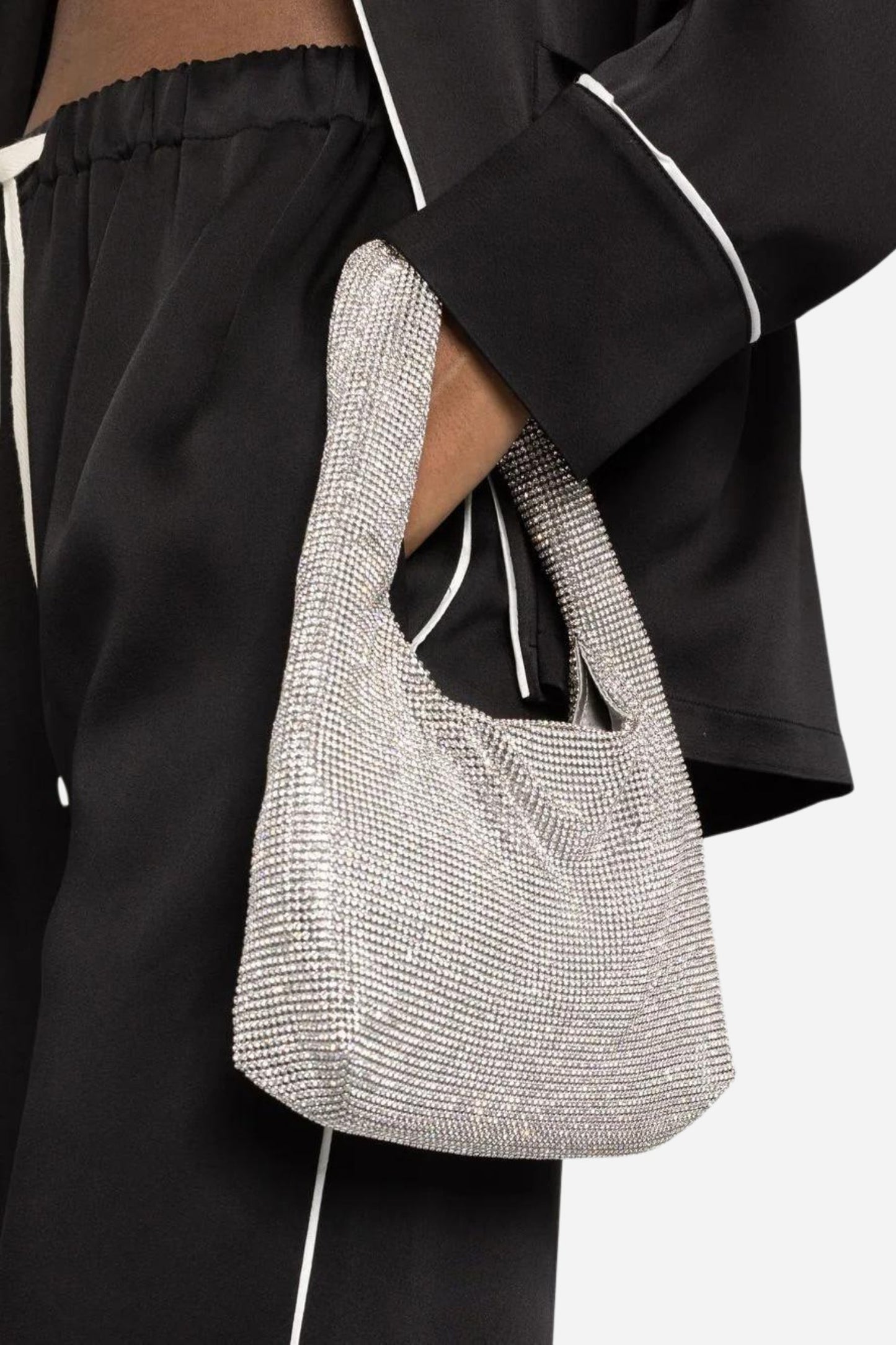 Crystal Mesh Mini Shoulder Bag