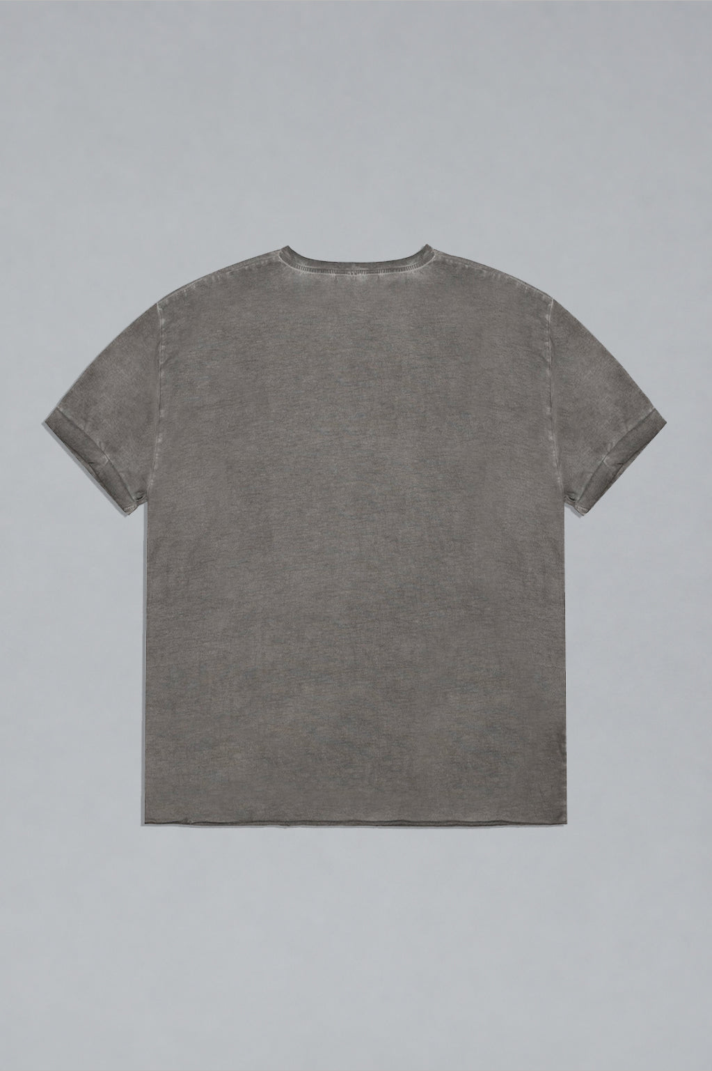 Shop the DESU Oversize T Shirt in Grey at LABOUTIK Bali. A unisex hand dyed cotton t shirt with oversized fit, Desu embossed logo, and pigment based cold dye finish.