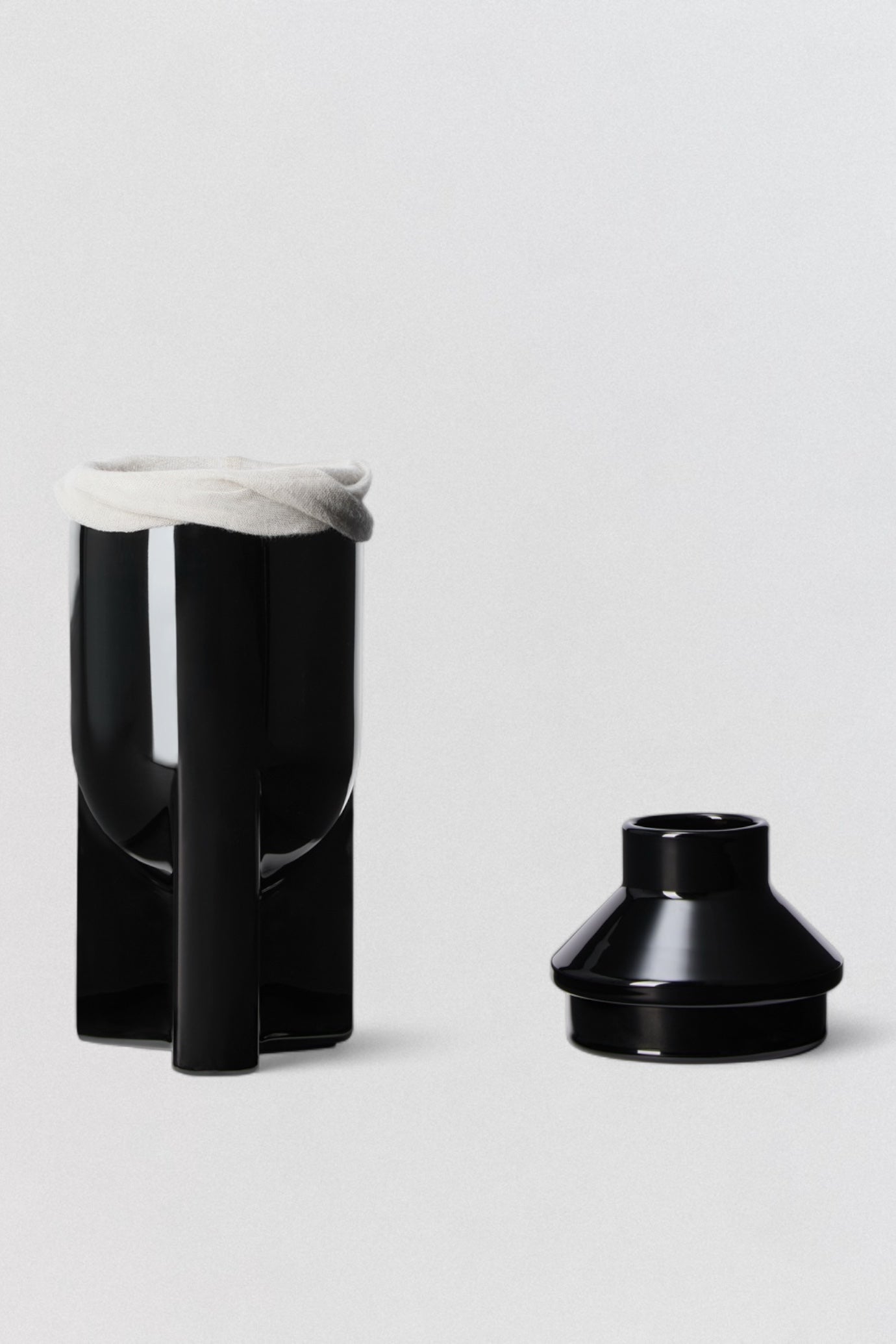 Rick Owens L'Apparition Scented Candle in black vessel with minimalist logo detail